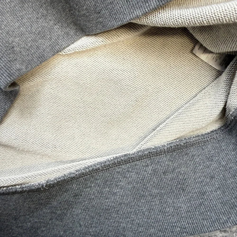 Banana Republic Sweatshirt Mens Large Gray Safari Elephant Heritage Terry Crew